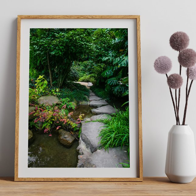 Estufa Fria de Lisboa. Lush Lissabon Greenhouse. Fototryck (Skapare uppladdad)