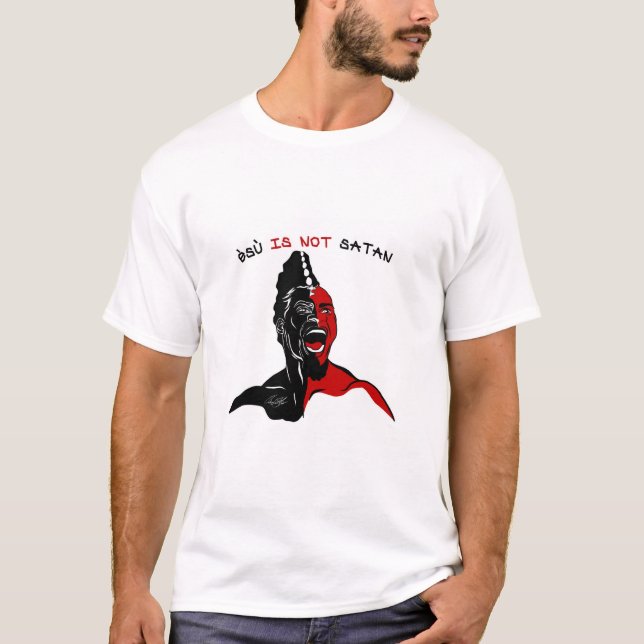 Èsú is not. Satan T Shirt (Framsida)