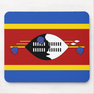 Eswatini Flagga Mousepad Musmatta