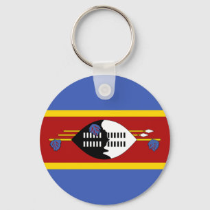 Eswatini flagga nyckelring