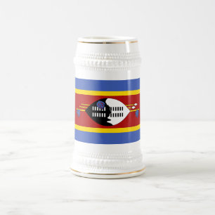 Eswatini flagga sejdel
