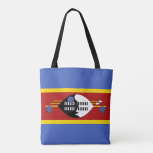 Eswatini flagga tygkasse