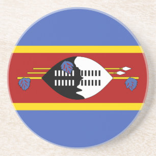 Eswatini flagga underlägg