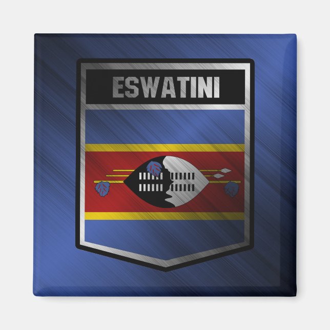 Eswatini Magnet (Framsidan)