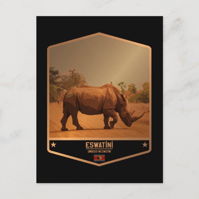 Eswatini Vykort (Framsida)