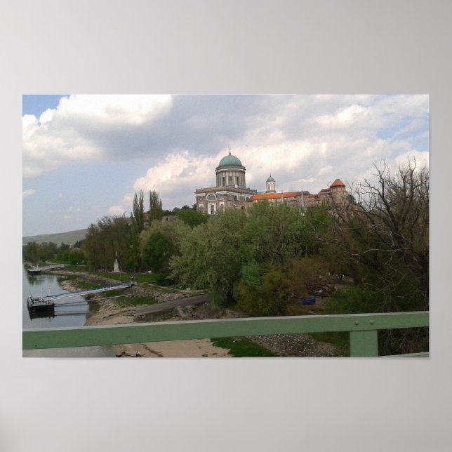 Esztergom Ungern Affisch (Framsidan)