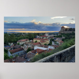 Esztergom Ungern Affisch