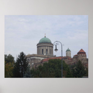 Esztergom Ungern Affisch