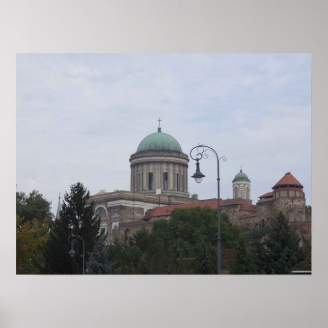 Esztergom Ungern Affisch (Framsidan)