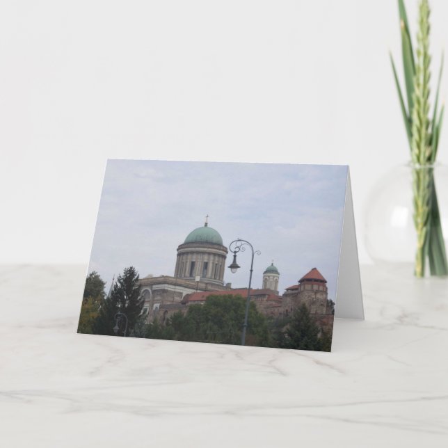 Esztergom Ungern Födelsedagskort Kort (Framsida)
