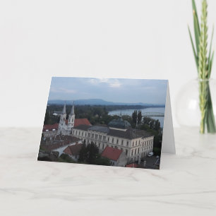 Esztergom Ungern Födelsedagskort Kort