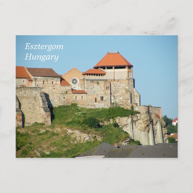 Esztergom Vykort (Framsida)