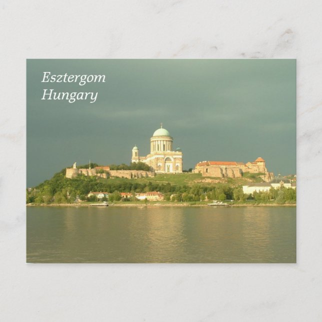 Esztergom Vykort (Framsida)