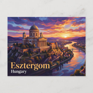 Esztergoms basilika Ungern Vykort