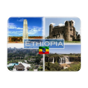 ET-Afrika - Etiopien - Aksum Obelisk - Magnet