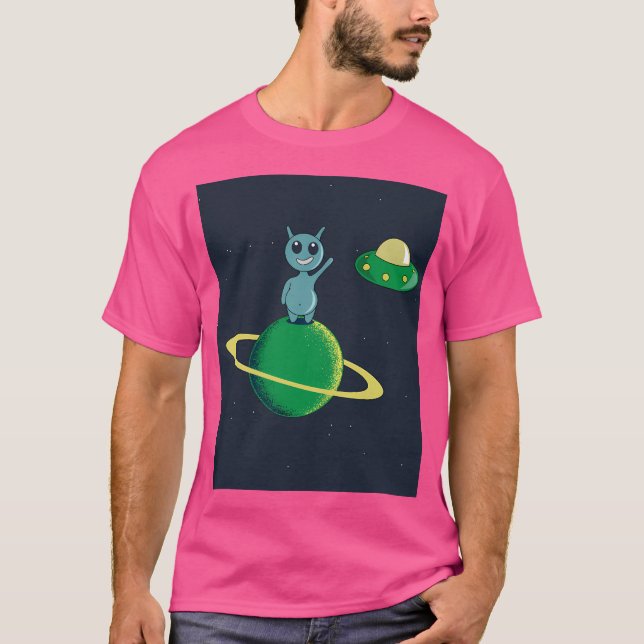 Et Alien T Shirt (Framsida)