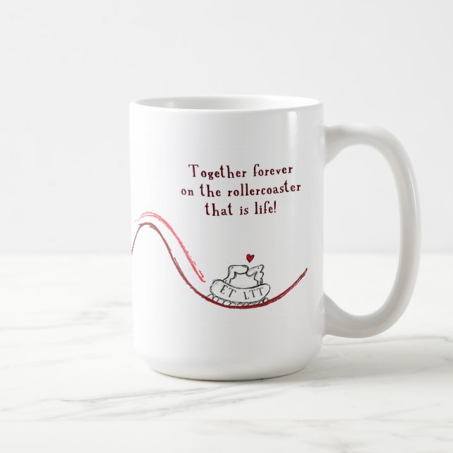 "ET hjärta LTT ", Kaffemugg (Höger)