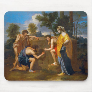 Et i Arcadia ego, Poussin Musmatta