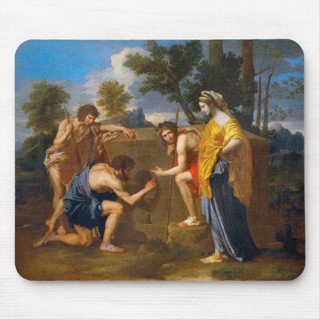 Et i Arcadia ego, Poussin Musmatta (Framsidan)
