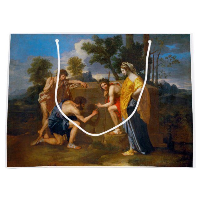 Et in Arcadia ego, Poussin (Framsidan)