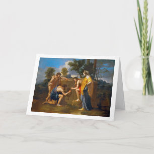 Et in Arcadia ego, Poussin Kort