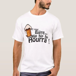et pour bierre hip hourra alcool humour expression t shirt