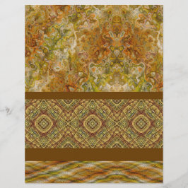 ET Sampler Bulk Scrapbook Paper Pages Reklamblad