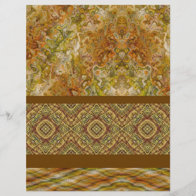 ET Sampler Bulk Scrapbook-pappersidor Reklamblad (Framsidan)