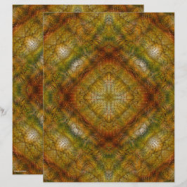 ET Serene Garden Scrapbookpapper 2-sidig sida