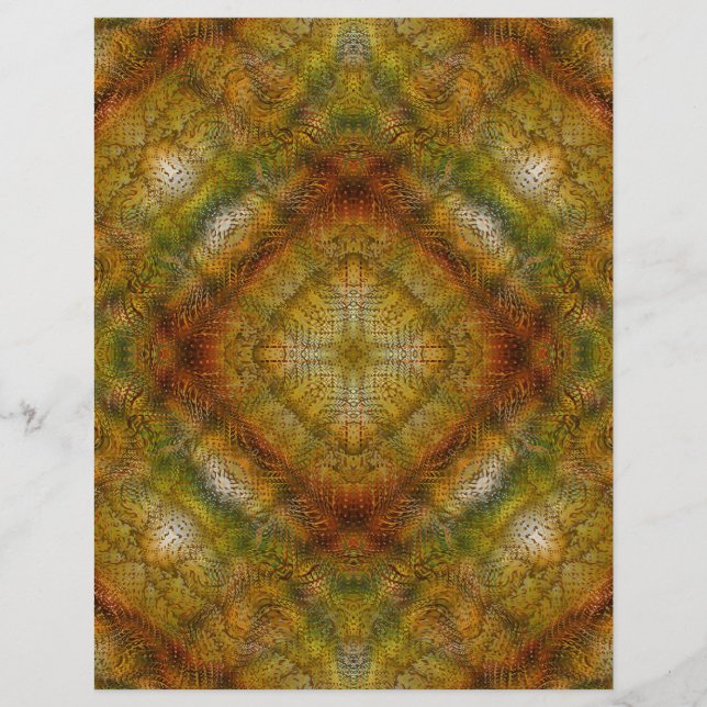 ET Serene Garden Scrapbookpapper Bulk sidor Reklamblad (Framsidan)