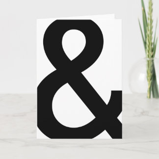 Et-tecken Notecards Kort