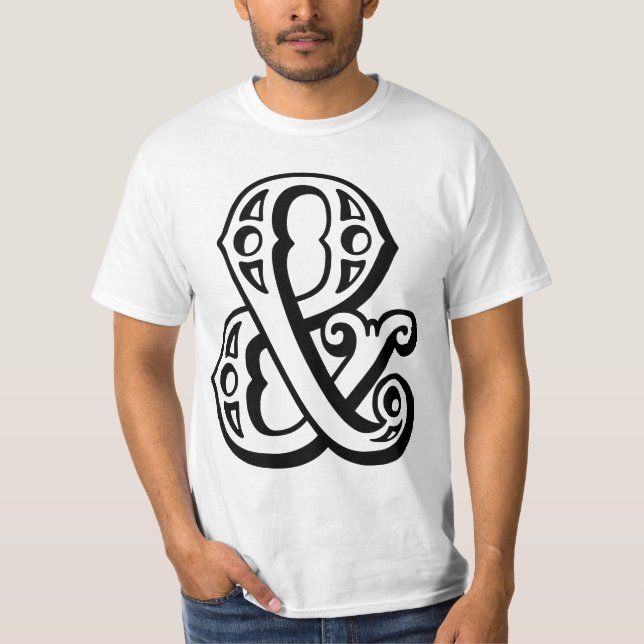 & et-tecken t shirt (Framsida)