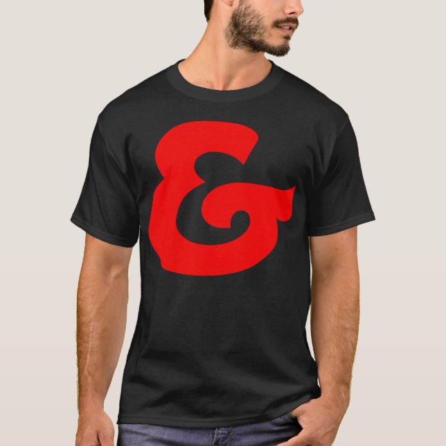 Et-tecken T-shirt (Framsida)