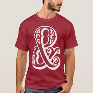 & et-tecken t-shirt
