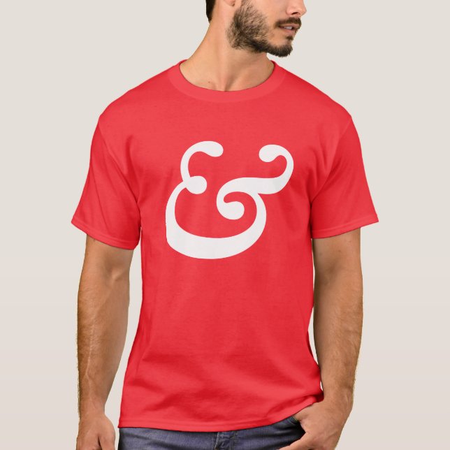 Et-tecken T Tee (Framsida)