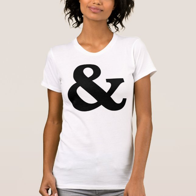 Et-tecken Tee Shirt (Framsida)