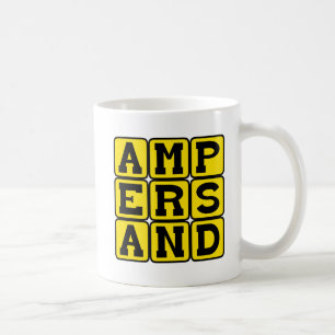 Et-tecken, typ av skiljetecken kaffemugg
