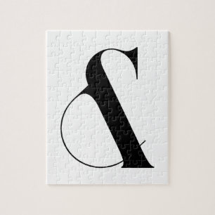 Et-teckenMinimalistmodern konst Pussel