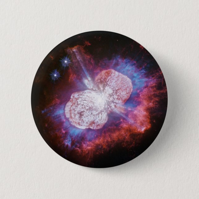 Eta Carinae Binary Star System Fireworks Knapp (Framsida)