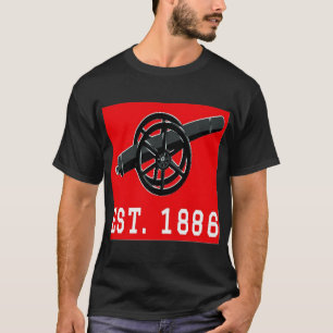 Etablerad 1886 röd t shirt
