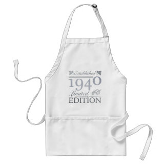 Etablerad 1940 80:e födelsedagen förkläde