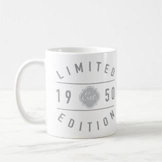Etablerad 1950 års Begränsada utgåva Kaffemugg
