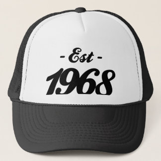 etablerad 1968 - födelsedag truckerkeps