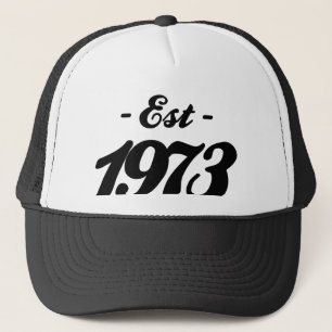 etablerad 1973 - födelsedag truckerkeps