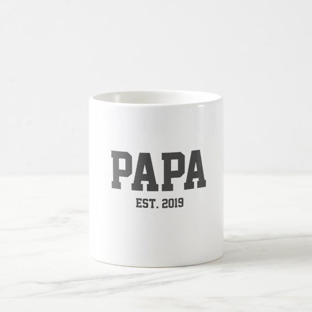 Etablerad mugg för pappa (Center)