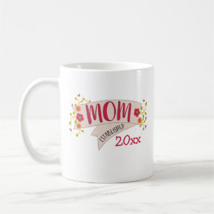 Etablerat blom- baner för mamma kaffemugg