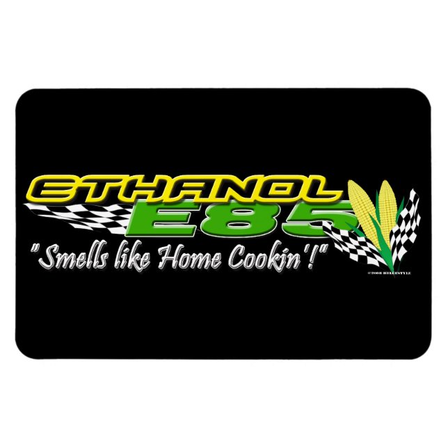 ETANOL E85 Alternativ energi Magnet (Horisontell)