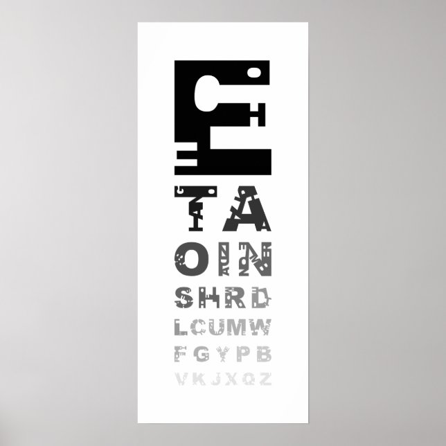 ETAOIN Print Poster (Framsidan)