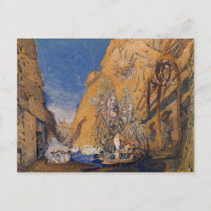 Etapp för "Dieu Bleu" Vykort