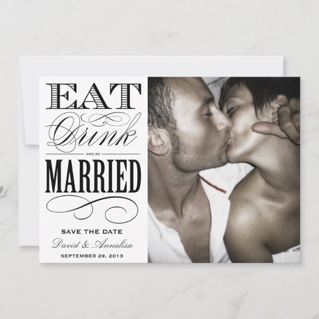 ETAT, DRINK | SPARA DATUM DATUMET (Framsida)